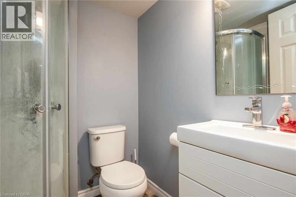Full bathroom featuring vanity and a shower stall - 236 Dartmoor Crescent, Waterloo, ON - Indoor Photo Showing Bathroom
