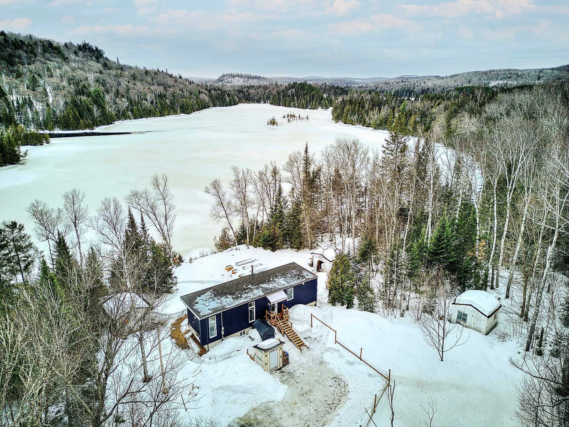 Overall view - 103 Ch. Baumann, Lac-Saguay, QC - Outdoor With View