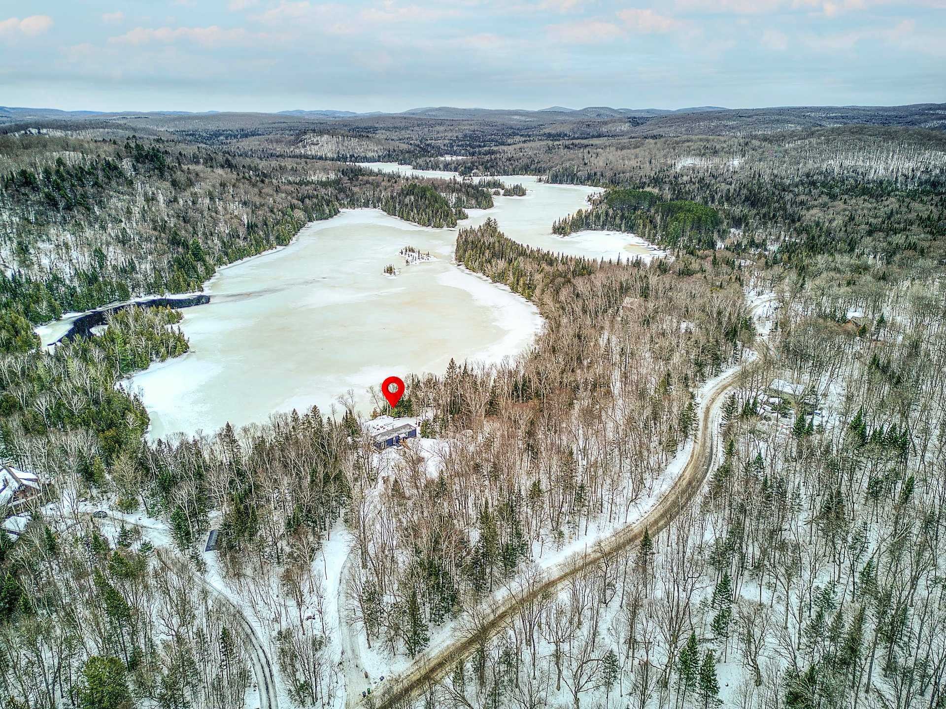 Overall view - 103 Ch. Baumann, Lac-Saguay, QC - Outdoor With View