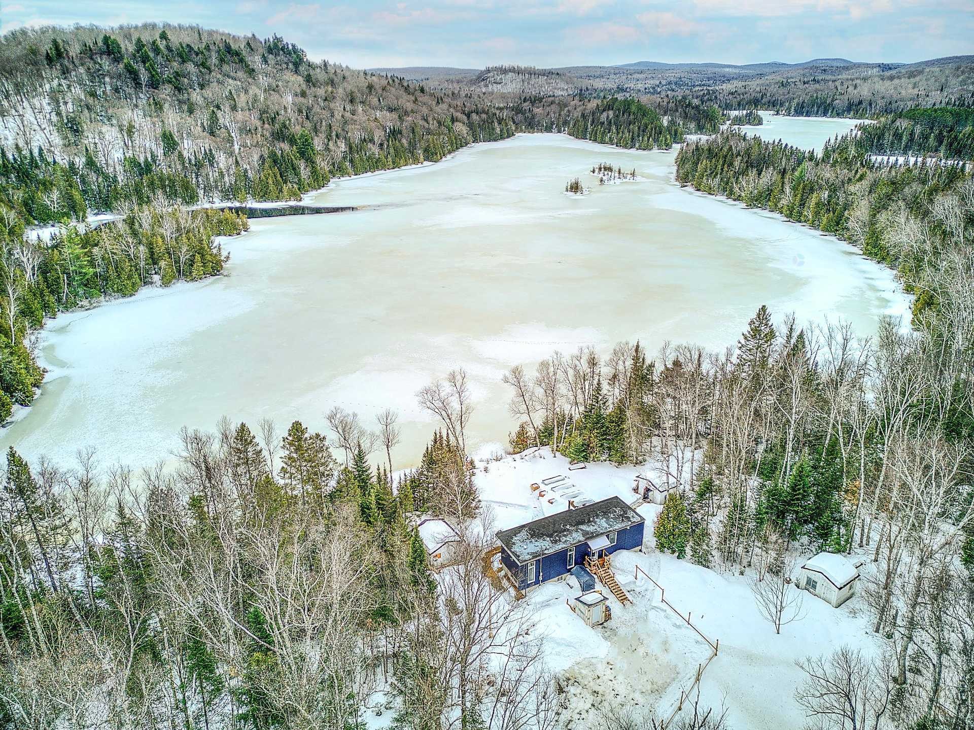 Overall view - 103 Ch. Baumann, Lac-Saguay, QC - Outdoor With View