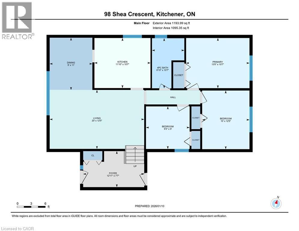 View of home floor plan - 98 Shea Crescent, Kitchener, ON - Other