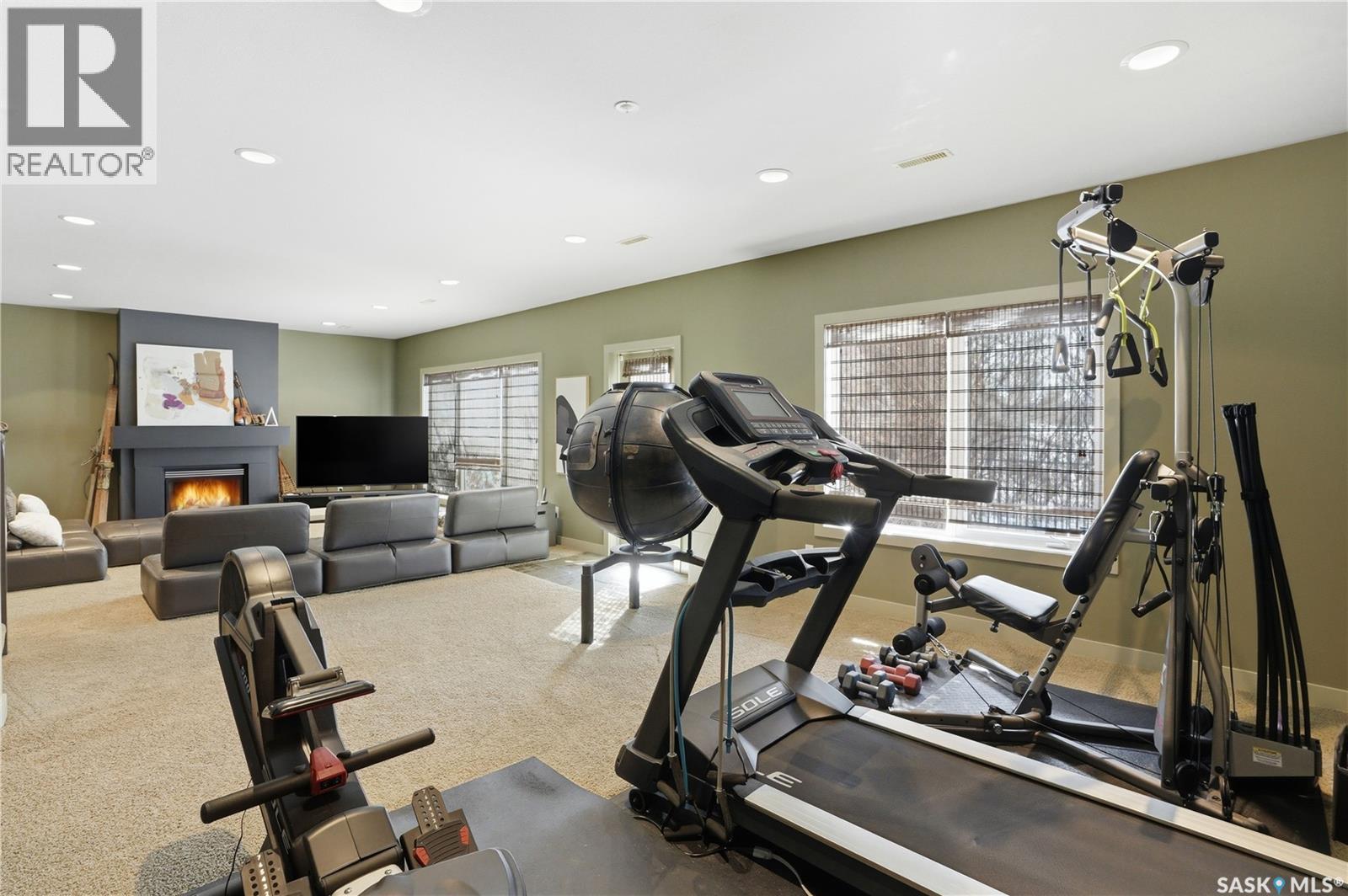 102 802 Heritage Crescent, Saskatoon, SK - Indoor Photo Showing Gym Room
