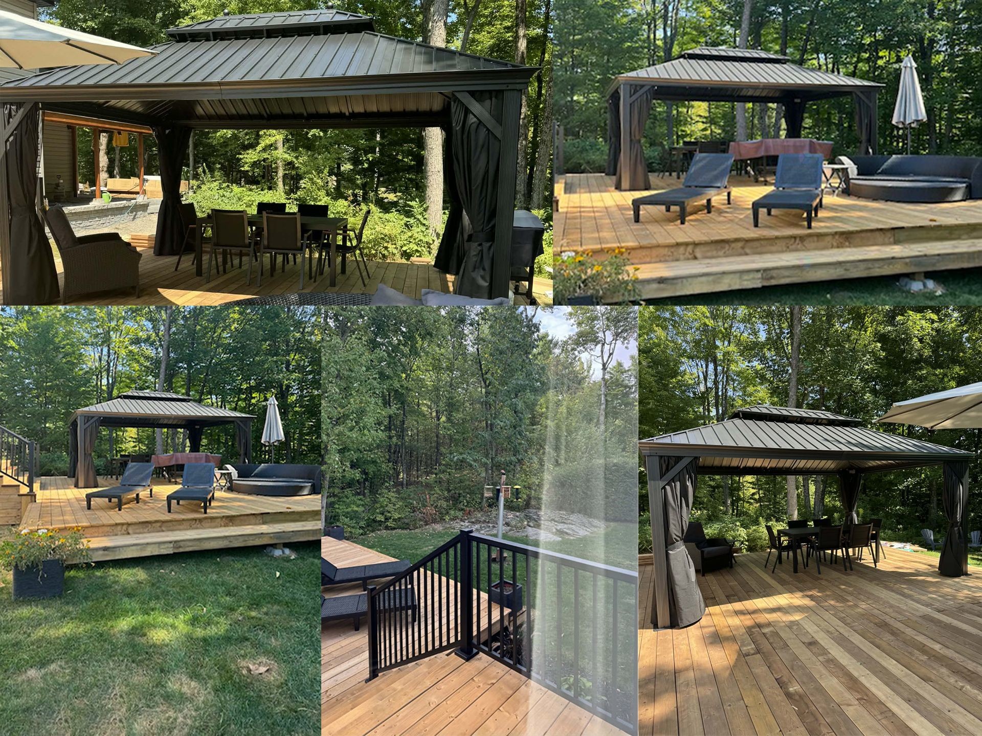 Courtyard - 275 Rue Des Grands-Pics, Saint-Colomban, QC - Outdoor With Deck Patio Veranda With Backyard