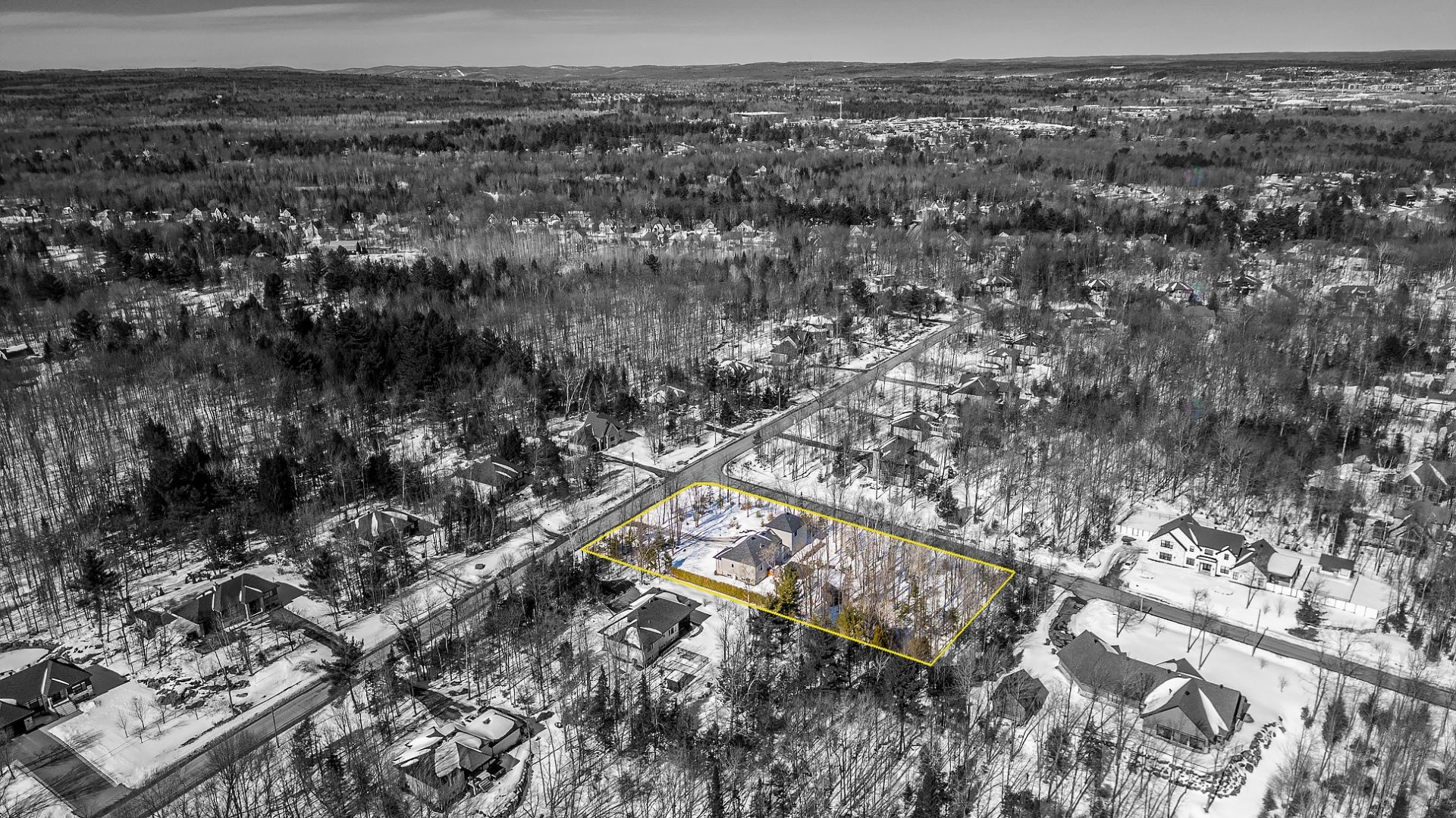 Aerial View - 275 Rue Des Grands-Pics, Saint-Colomban, QC - Outdoor With View