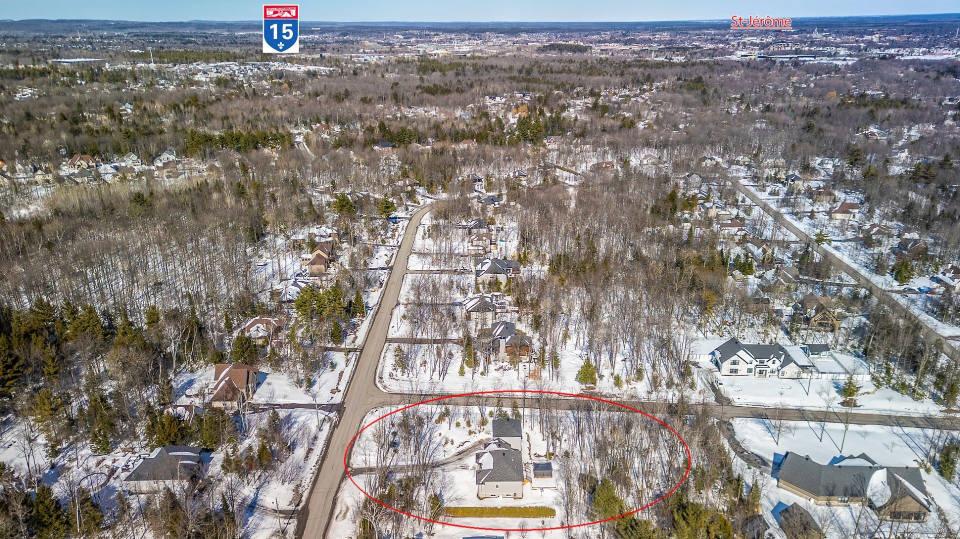 Aerial View - 275 Rue Des Grands-Pics, Saint-Colomban, QC - Outdoor With View