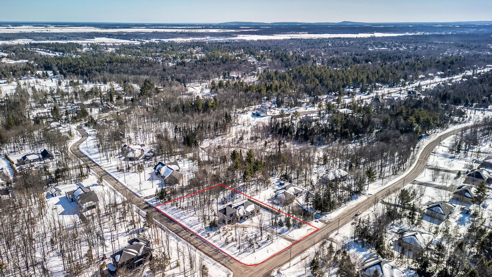 Aerial View - 275 Rue Des Grands-Pics, Saint-Colomban, QC - Outdoor With View