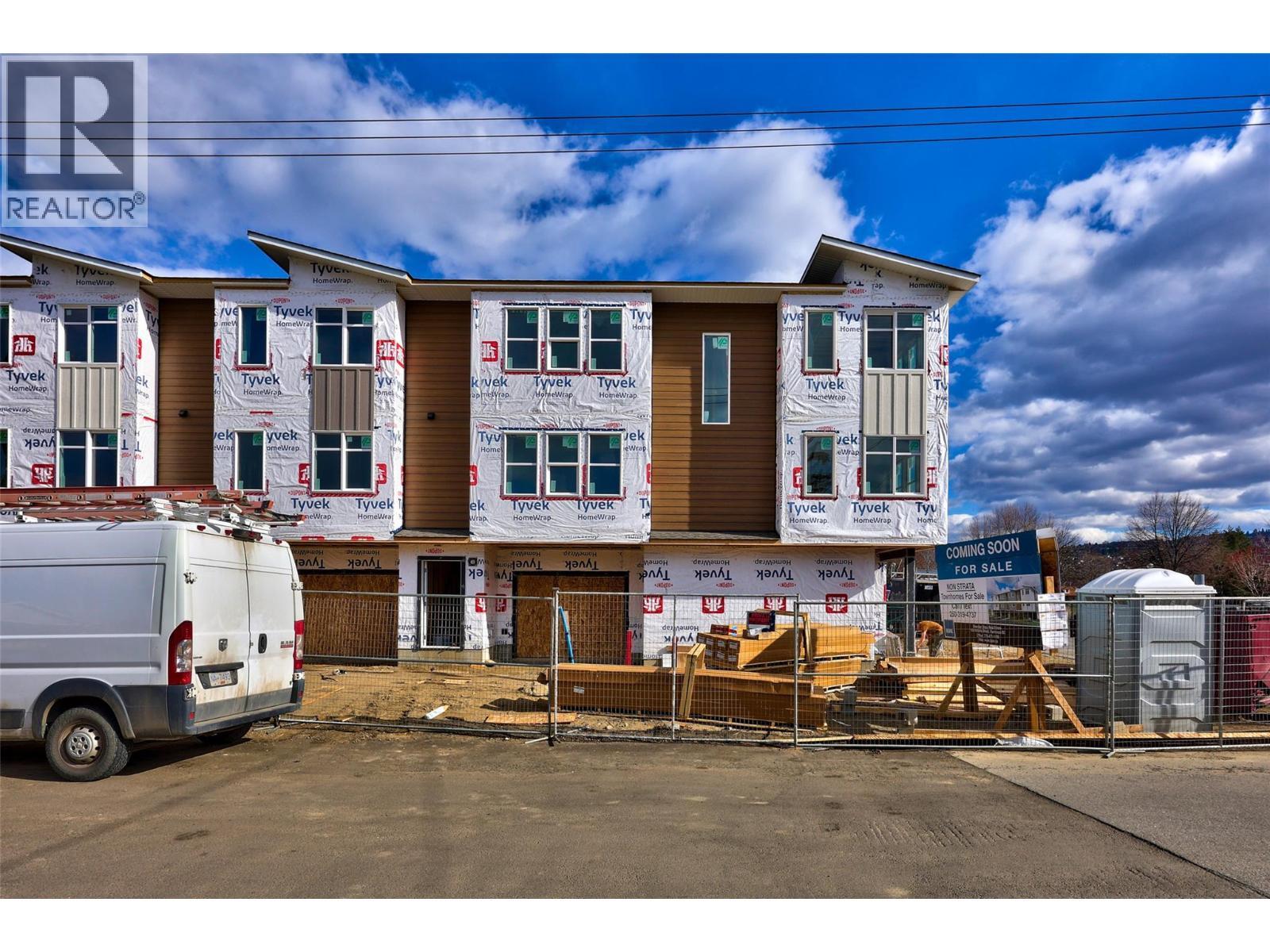 Construction status as of March 26, 2026. - 153 Park Street, Kamloops, BC - Outdoor