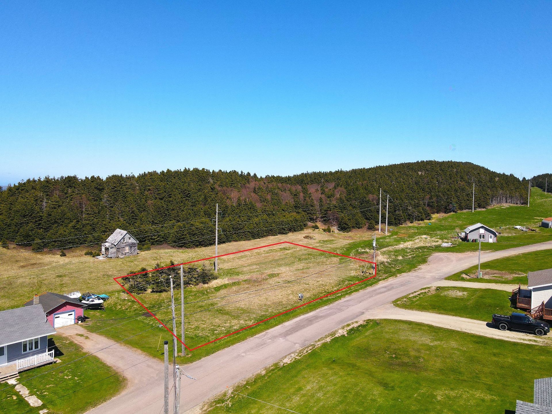 Photo aérienne - Ch. Philias, Les Îles-De-La-Madeleine, QC