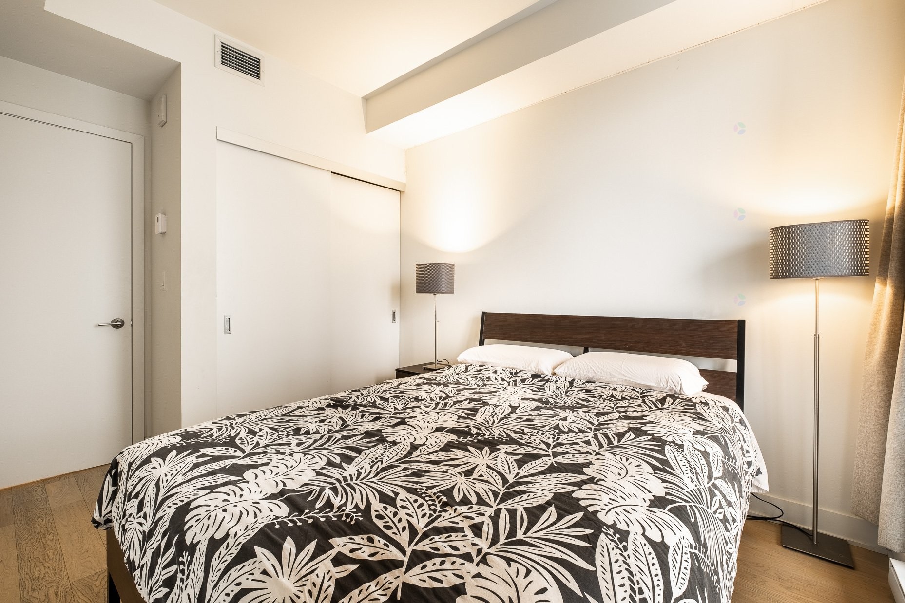 Chambre à coucher - 1805-1288 Rue St-Antoine O., Montréal (Ville-Marie), QC - Indoor Photo Showing Bedroom