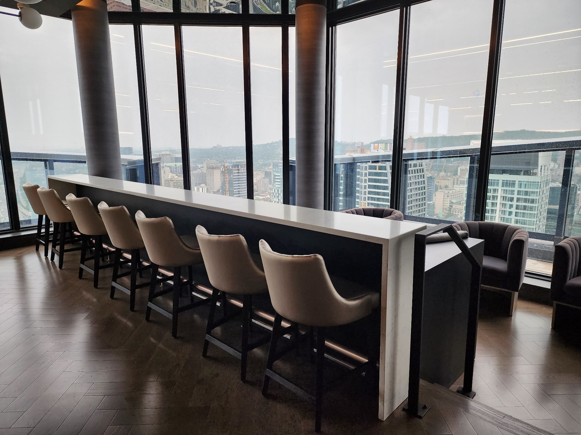 Salle de conférence - 1805-1288 Rue St-Antoine O., Montréal (Ville-Marie), QC - Indoor Photo Showing Dining Room