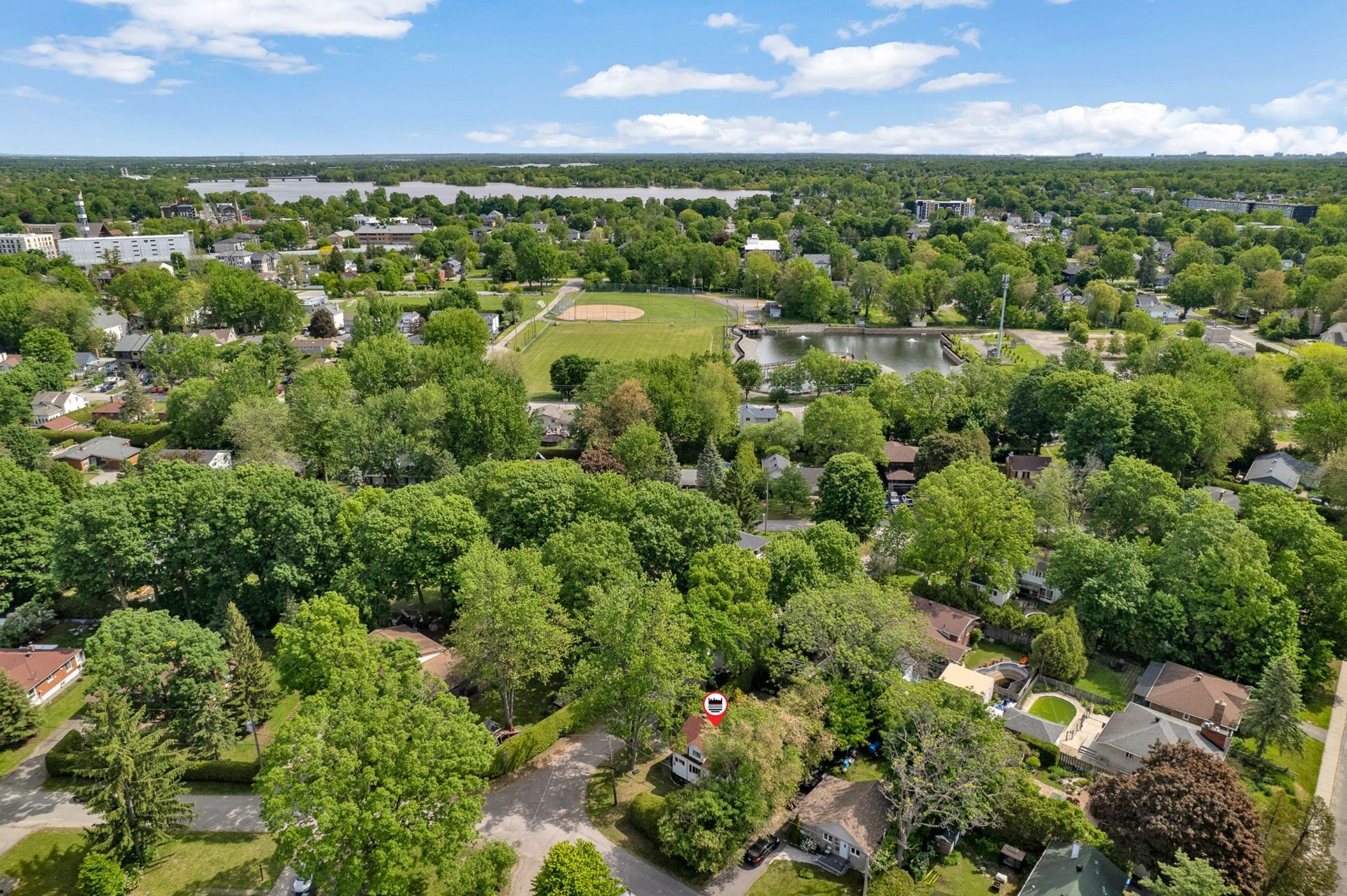 Aerial View - 75 17E Avenue, Deux-Montagnes, QC