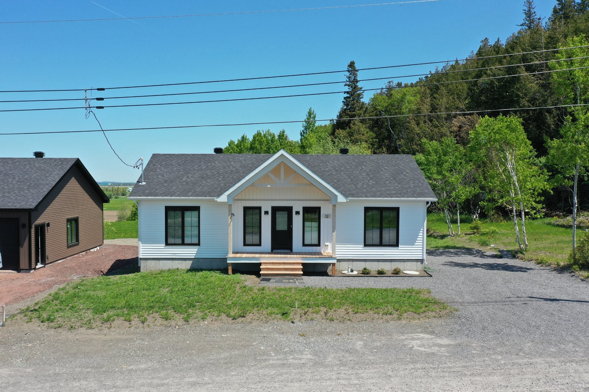 Aerial View - 712 Rue De Coutances, La Pocatière, QC