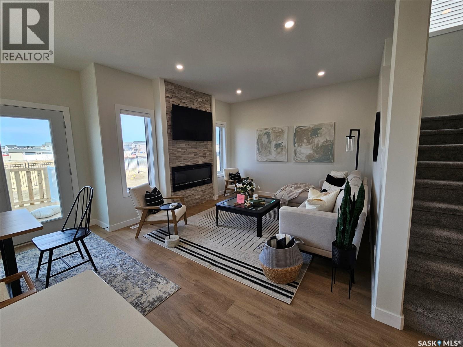 4964 Padwick Road, Regina, SK - Indoor With Fireplace