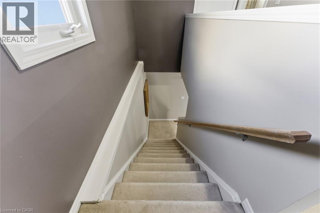 Staircase with carpet - 208 Templewood Drive, Kitchener, ON - Indoor Photo Showing Other Room