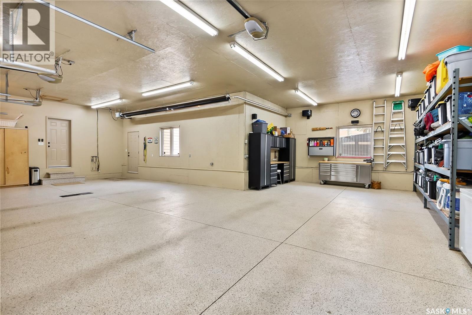 15 Meadow Bay, Lumsden, SK - Indoor Photo Showing Garage