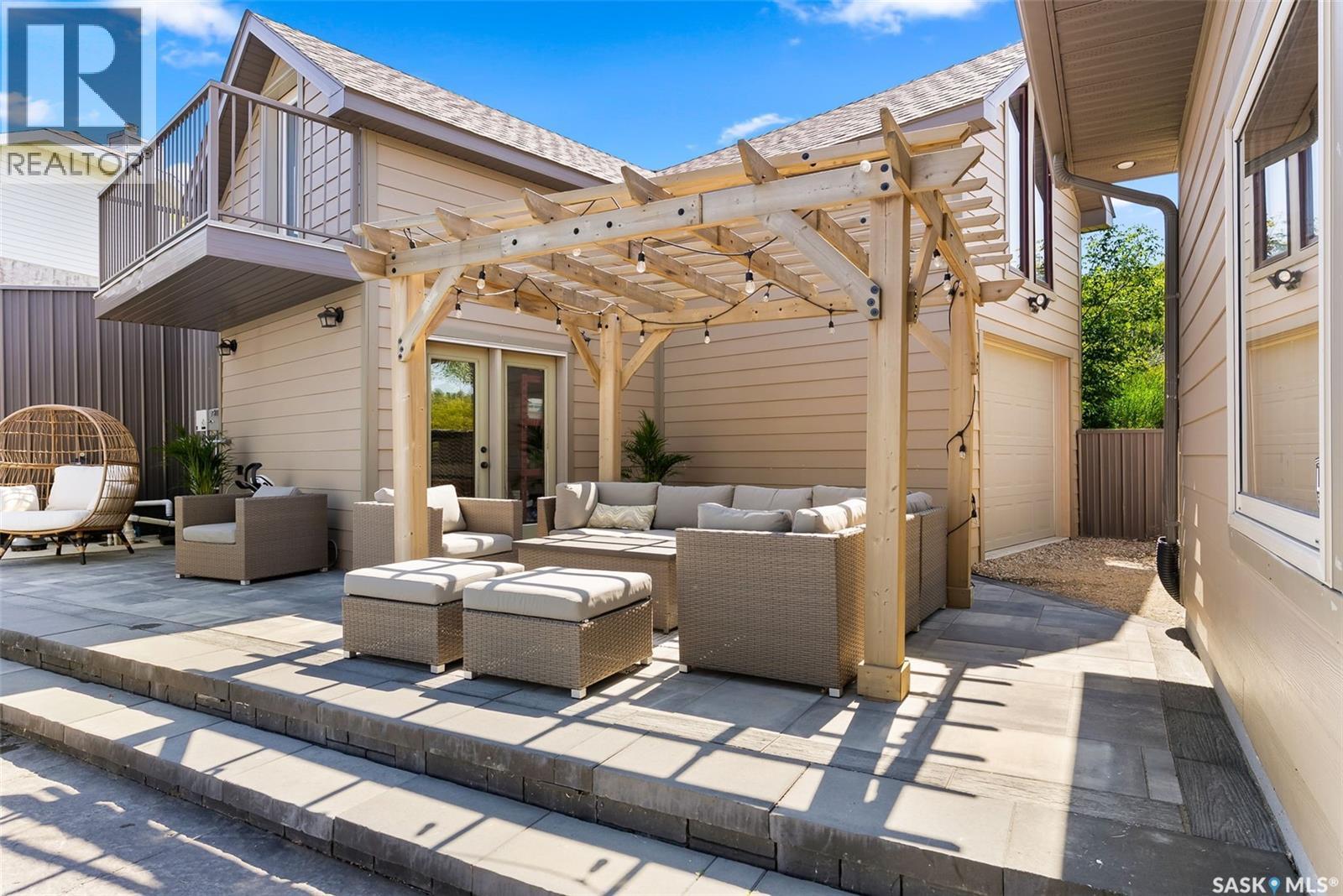 15 Meadow Bay, Lumsden, SK - Outdoor With Deck Patio Veranda With Exterior