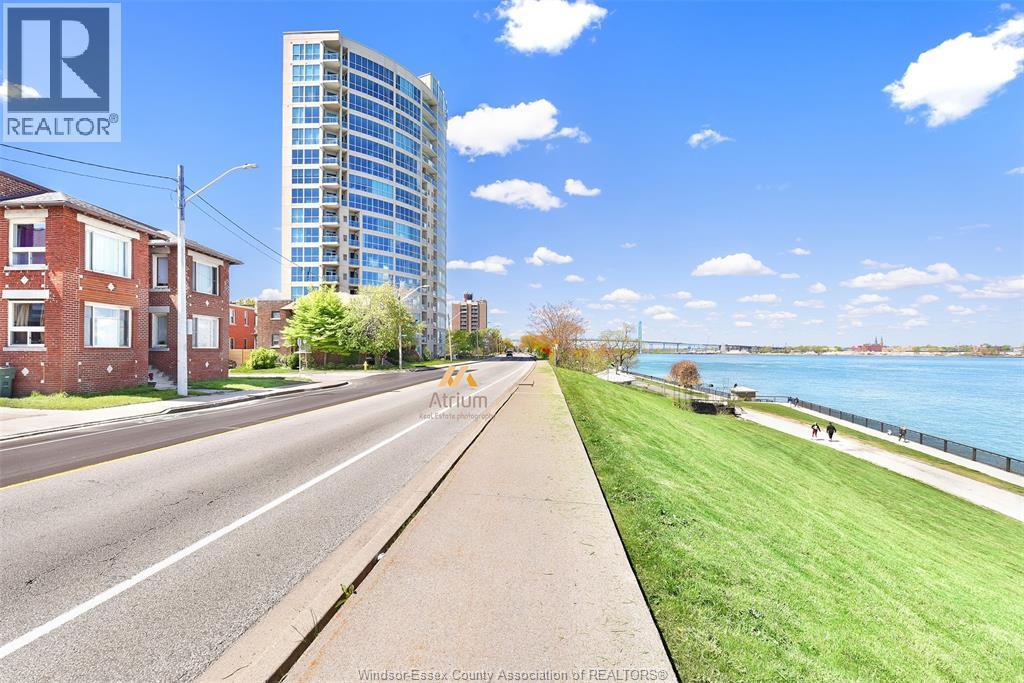 1225 Riverside Unit# 409, Windsor, ON - Outdoor With Body Of Water