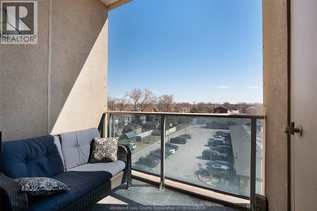 1225 Riverside Unit# 409, Windsor, ON - Outdoor With Balcony With Exterior