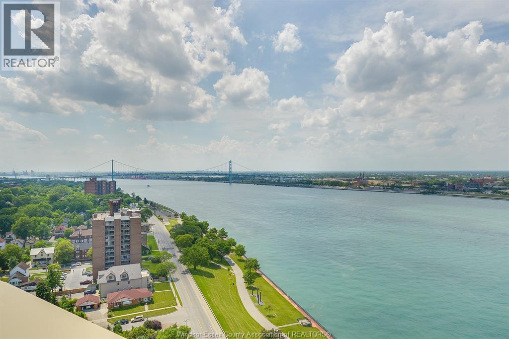 1225 Riverside Unit# 409, Windsor, ON - Outdoor With Body Of Water With View