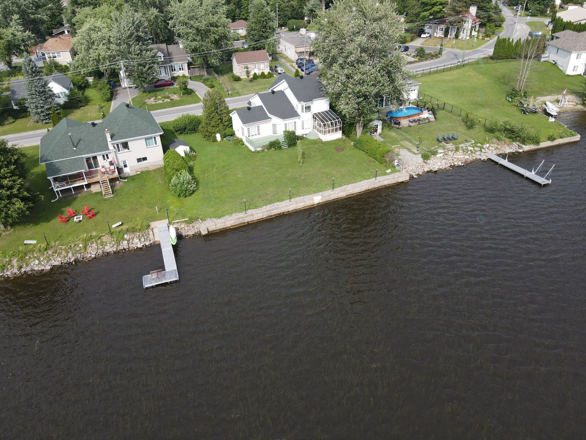 Aerial View - 918 Ch. Duhamel, Pincourt, QC - Outdoor With Body Of Water With View
