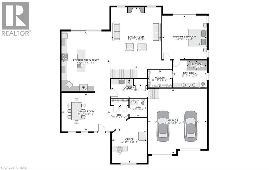 View of home floor plan - 24 Jacob Gingrich Drive, Kitchener, ON - Other