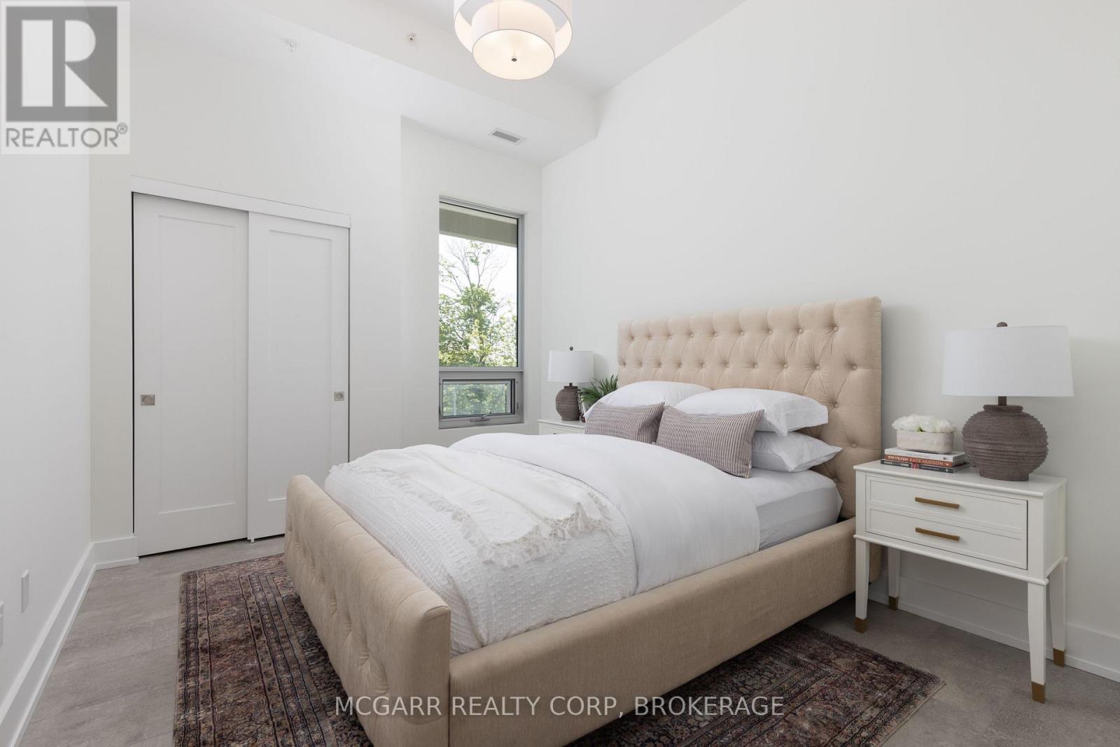 Guest Bedroom - 403 - 77 Yates Street, St. Catharines (Downtown), ON - Indoor Photo Showing Bedroom