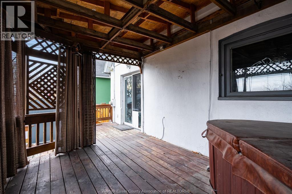 2436 Turner, Windsor, ON - Outdoor With Deck Patio Veranda With Exterior