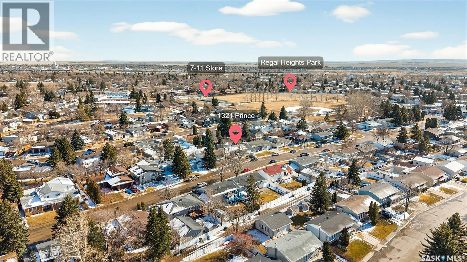 1321 Prince Crescent, Moose Jaw, SK - Outdoor With View
