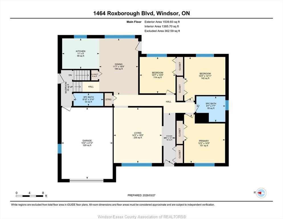 1464 Roxborough, Windsor, ON