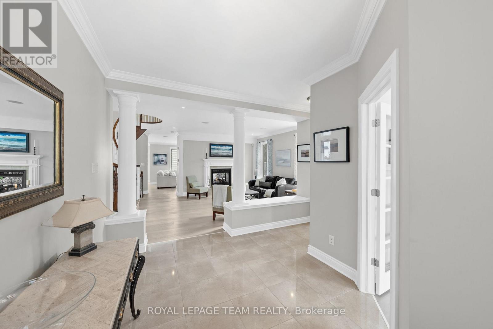 144 Whernside Terrace, Ottawa, ON - Indoor Photo Showing Other Room With Fireplace