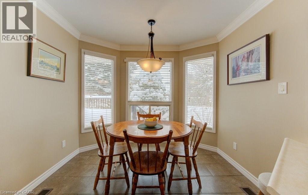 Sunny view in mornings - 594 Hunters Place, Waterloo, ON - Indoor Photo Showing Dining Room