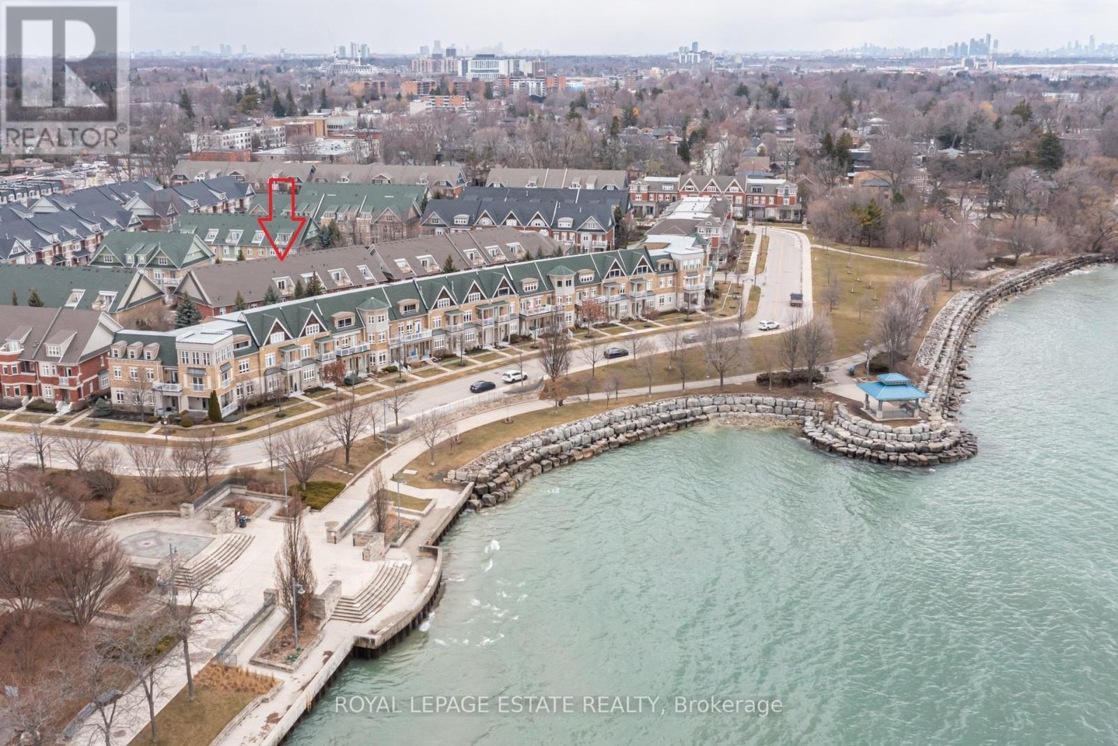 Overhead Tall Oaks Park - 66 Compass Way, Mississauga, ON - Outdoor With Body Of Water With View