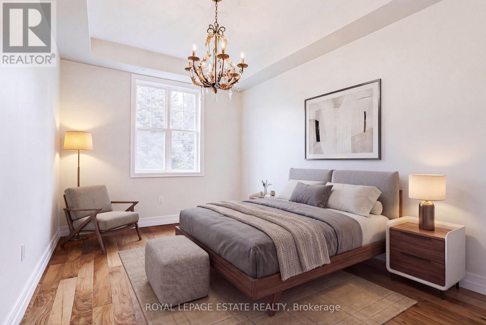 2nd Bedroom virtually staged - 66 Compass Way, Mississauga, ON - Indoor Photo Showing Bedroom