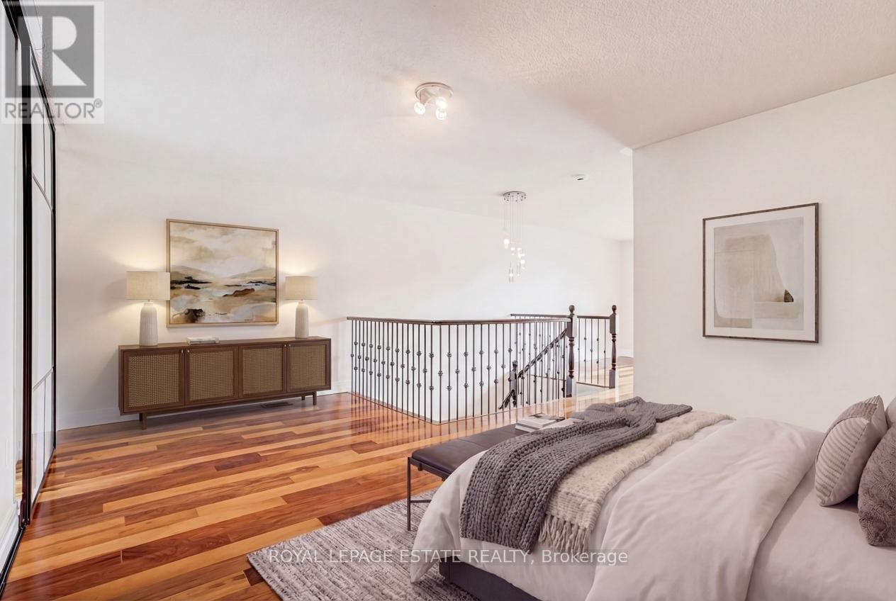 4rth Bedroom Loft virtually staged - 66 Compass Way, Mississauga, ON - Indoor Photo Showing Bedroom