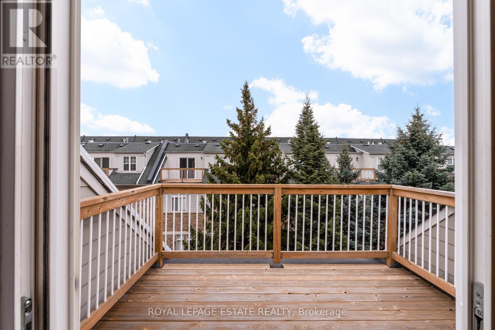 3rd Floor Rooftop Terrace - 66 Compass Way, Mississauga, ON - Outdoor With Balcony With Exterior