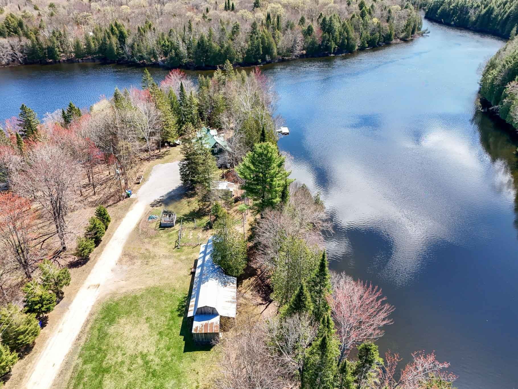 Photo aérienne - 218Z Ch. Potvin, Duhamel, QC - Outdoor With Body Of Water With View