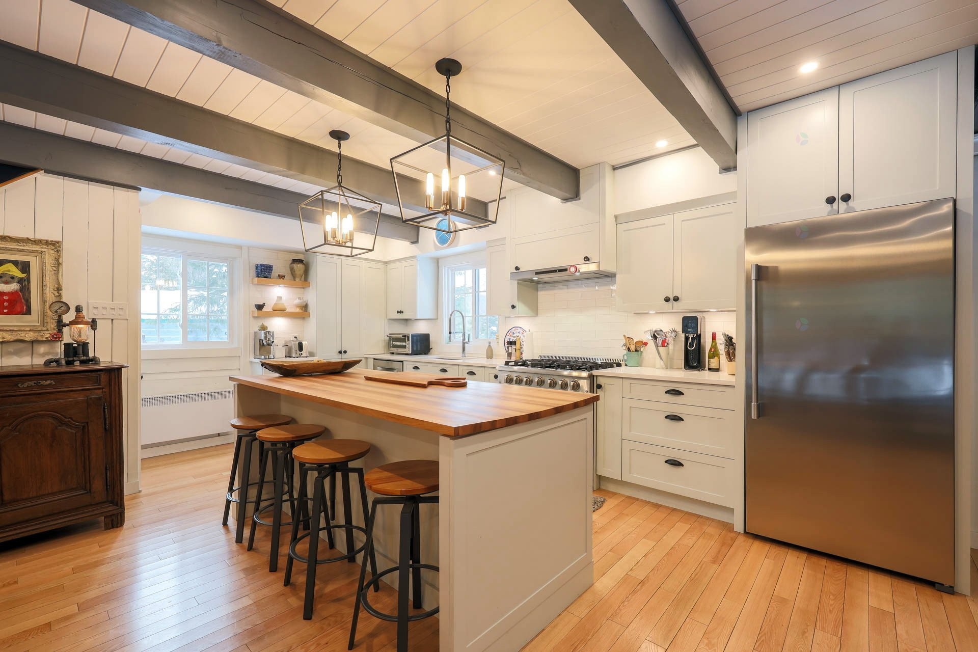 Coin-repas - 218Z Ch. Potvin, Duhamel, QC - Indoor Photo Showing Kitchen With Upgraded Kitchen