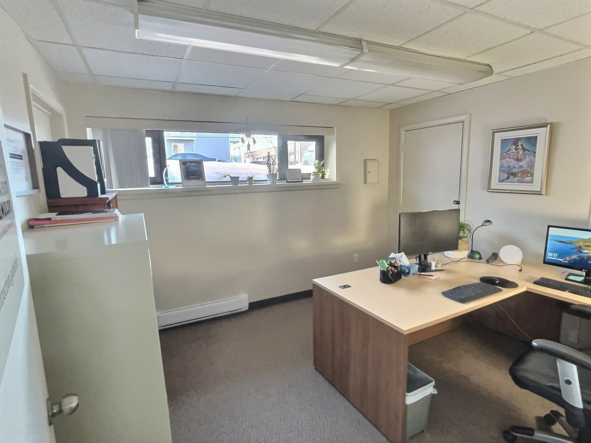Office - 1-212 Av. Du Lac, Rouyn-Noranda, QC - Indoor Photo Showing Office