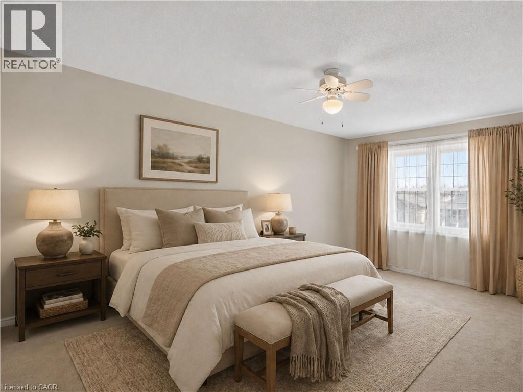 Virtually Staged / Enhanced - 86 Rita Avenue, Hamilton, ON - Indoor Photo Showing Bedroom