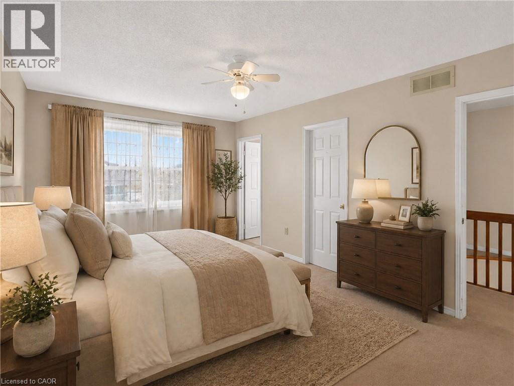Virtually Staged / Enhanced - 86 Rita Avenue, Hamilton, ON - Indoor Photo Showing Bedroom
