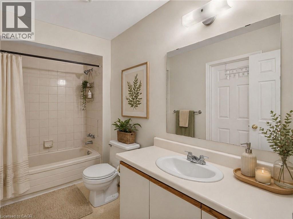 Virtually Staged / Enhanced - 86 Rita Avenue, Hamilton, ON - Indoor Photo Showing Bathroom