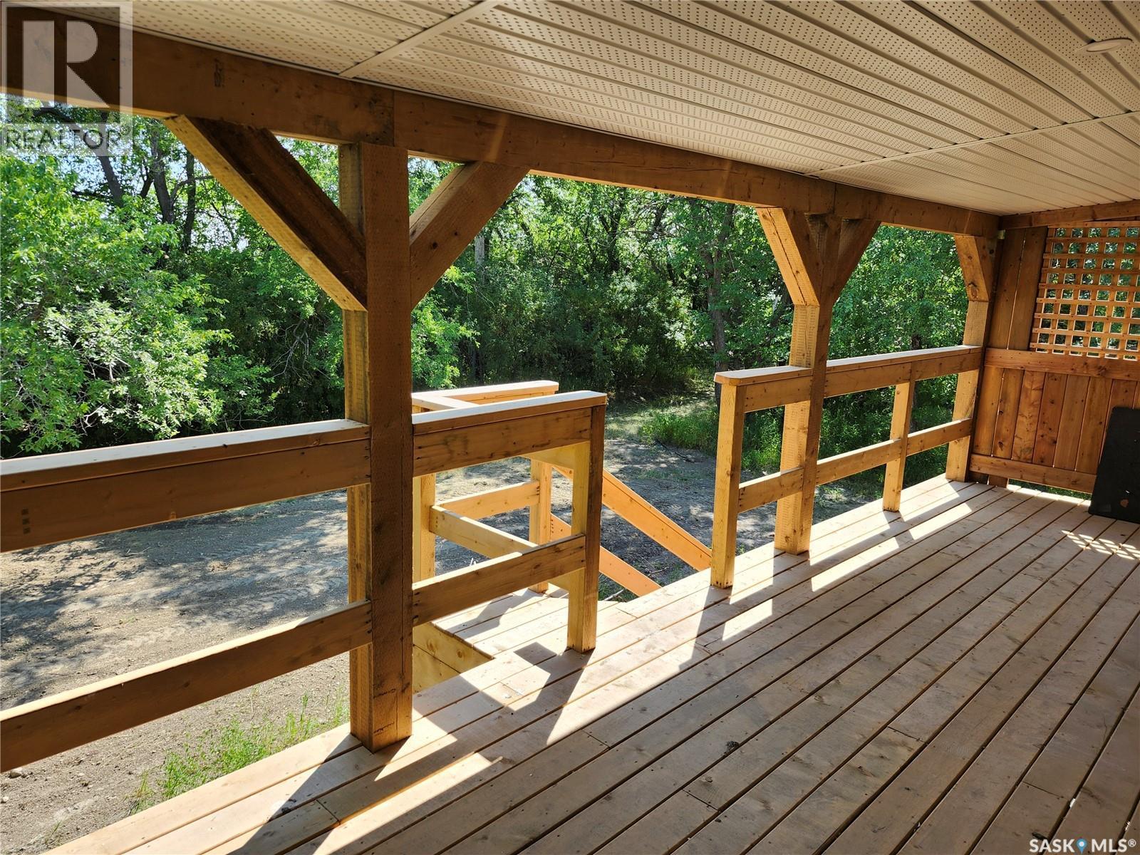 Na Service Road, Mclean, SK - Outdoor With Deck Patio Veranda With Exterior