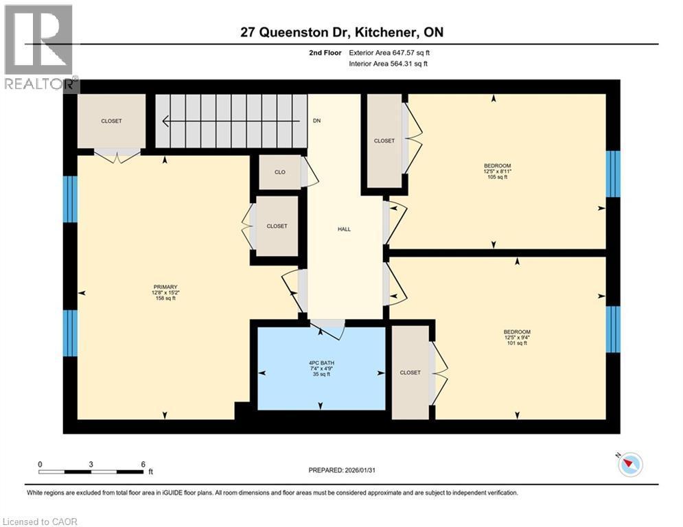 View of property floor plan - 27 Queenston Drive, Kitchener, ON - Other