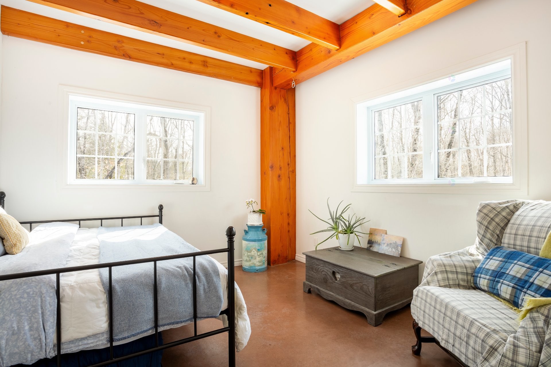 Bedroom - 40 Ch. Davidson, La Pêche, QC - Indoor Photo Showing Bedroom