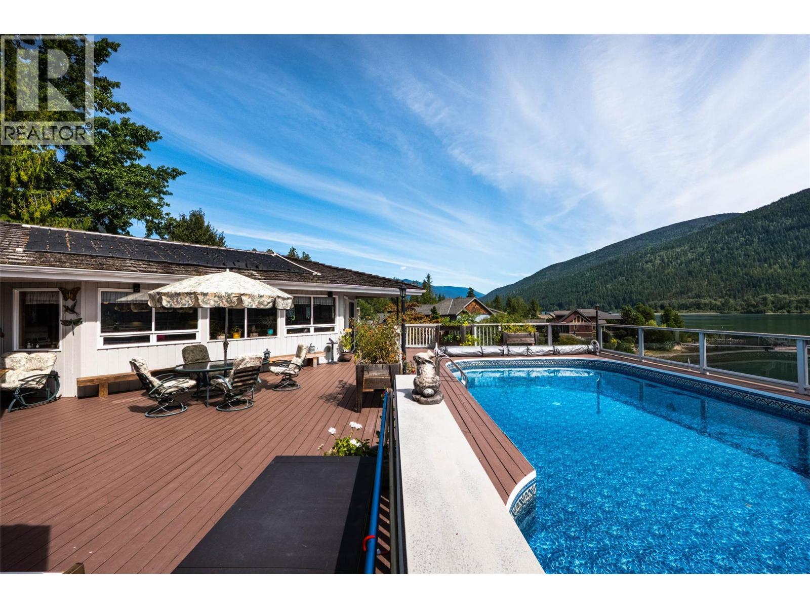 1896 3A Highway, Nelson, BC - Outdoor With In Ground Pool