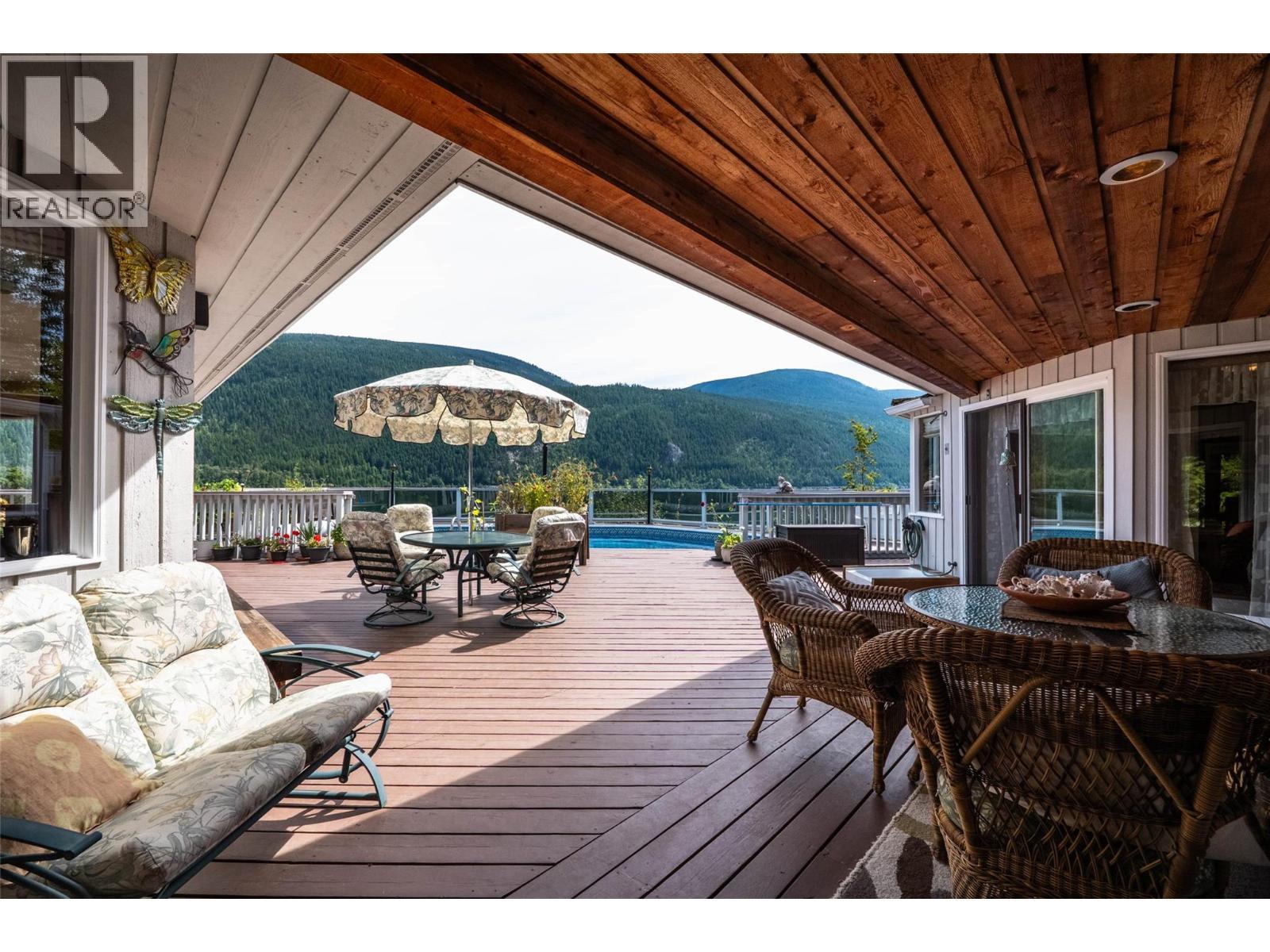 1896 3A Highway, Nelson, BC - Outdoor With Deck Patio Veranda With Exterior