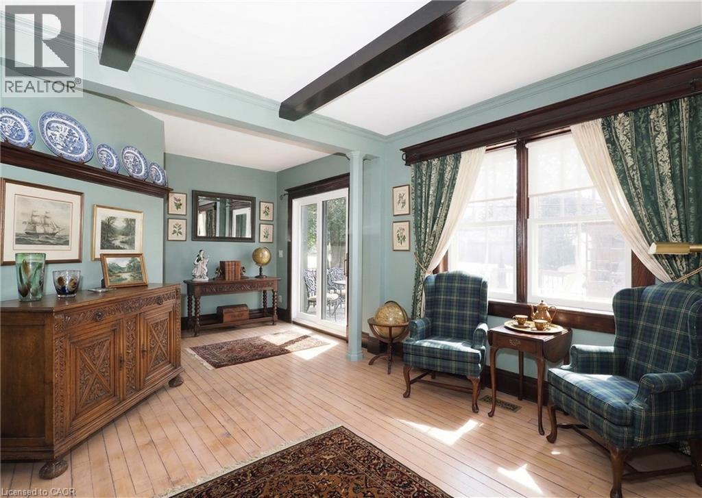Virtually staged family room - 33 Main Street E, Drayton, ON - Indoor