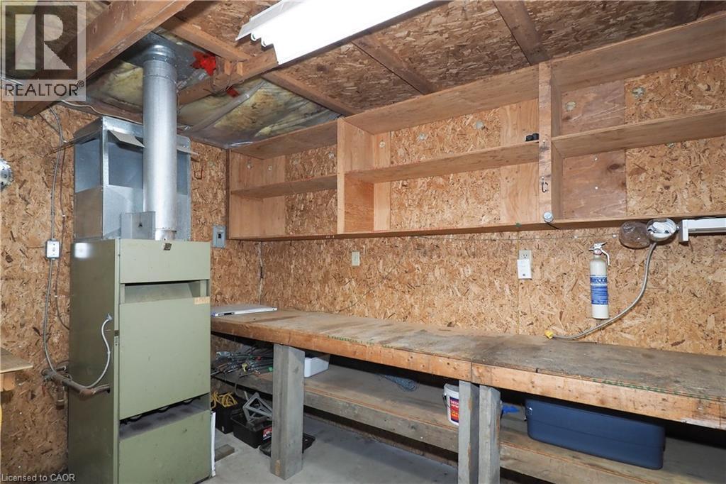 workshop area of garage - 33 Main Street E, Drayton, ON - Indoor