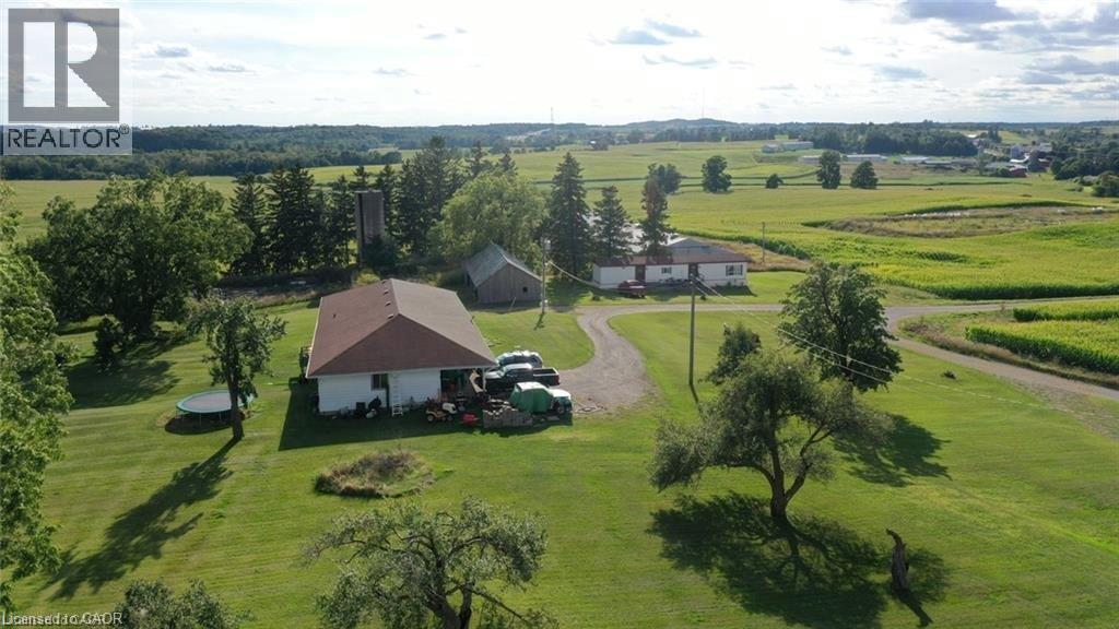Aerial view of sparsely populated area - 2265 Snyder'S Road E, Kitchener, ON