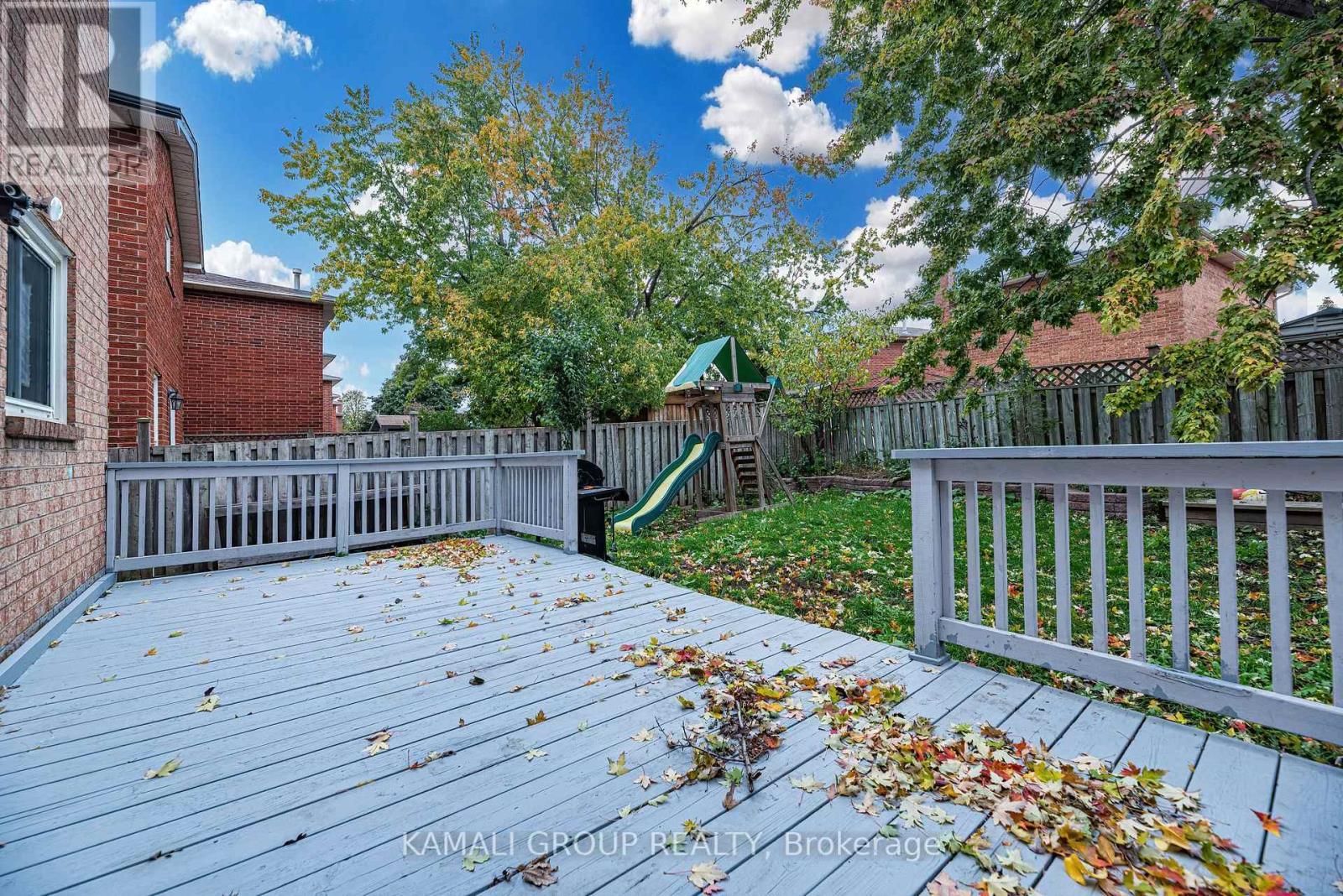Large Deck to Relax On - Main - 77 Ecclestone Drive, Brampton, ON - Outdoor